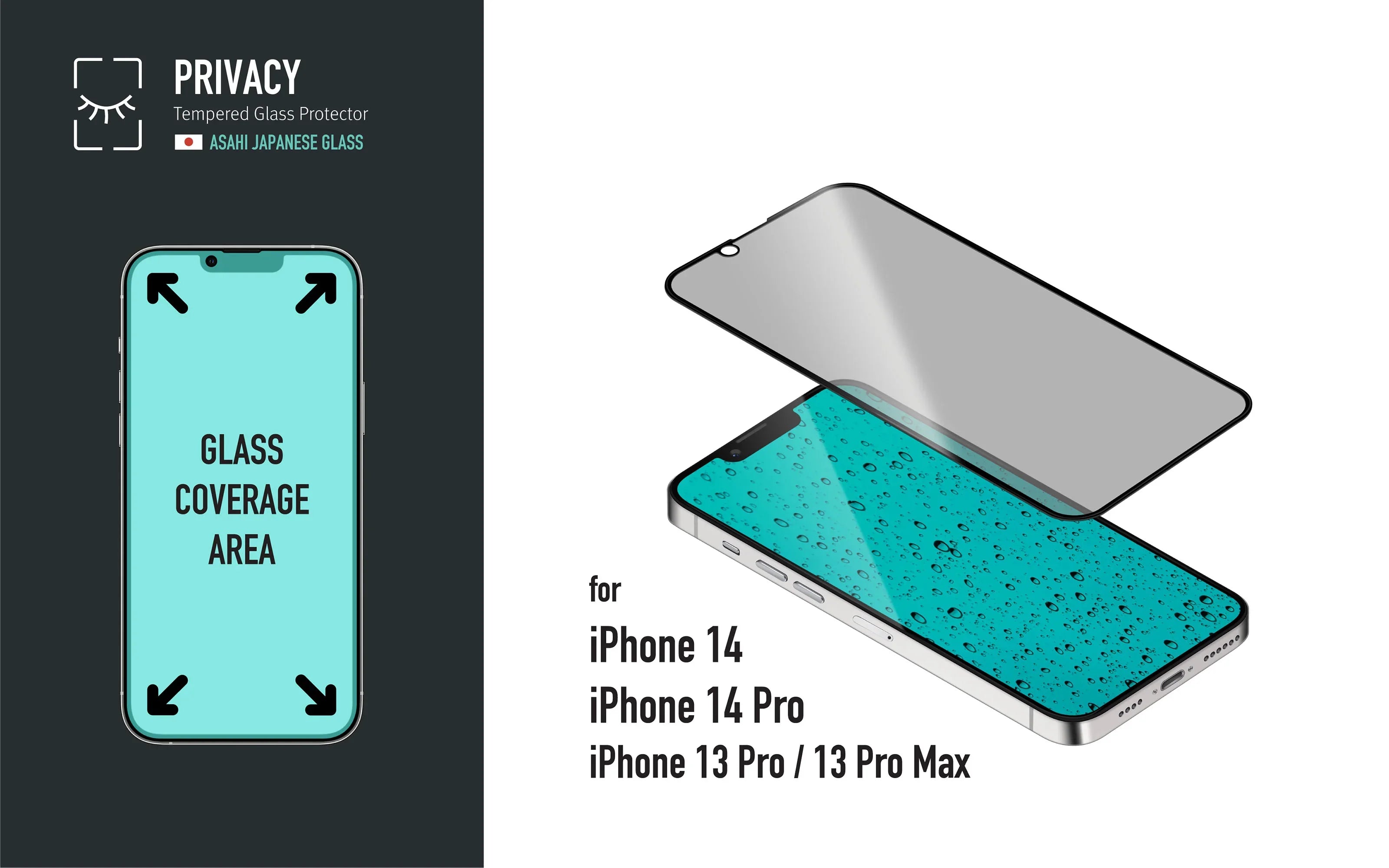 Torrii Bodyglass Screen Protector Anti-Bacterial Coating For iPhone 14 Plus – Full Privacy - Tashqila Torrii Bodyglass Screen Protector Anti-Bacterial Coating For iPhone 14 Plus – Full Privacy - Tashqila